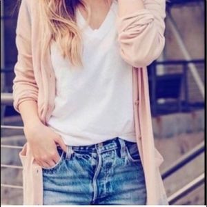 Cabi Lucy Style 5288 Blush Pink Cardigan Size M